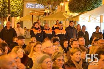 Actuación del humorista Maestro Florido (Foto Francisco Javier Santana)